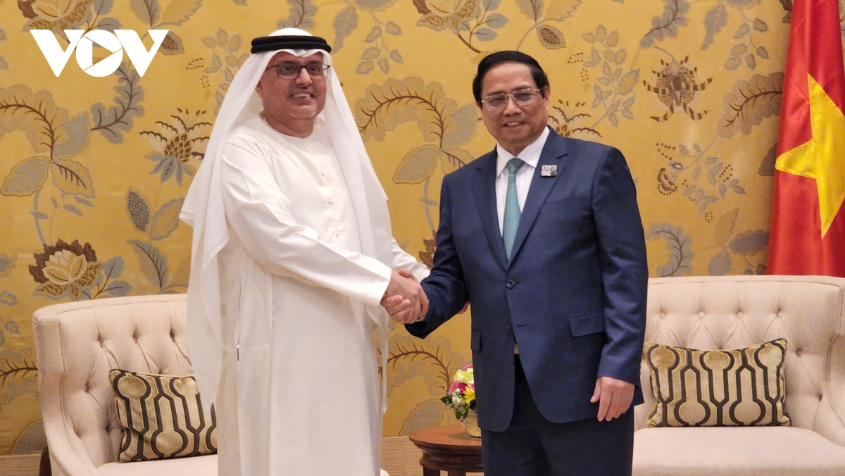 Thủ tướng Chính phủ Phạm Minh Chính tiếp Bộ trưởng Nguồn nhân lực UAE